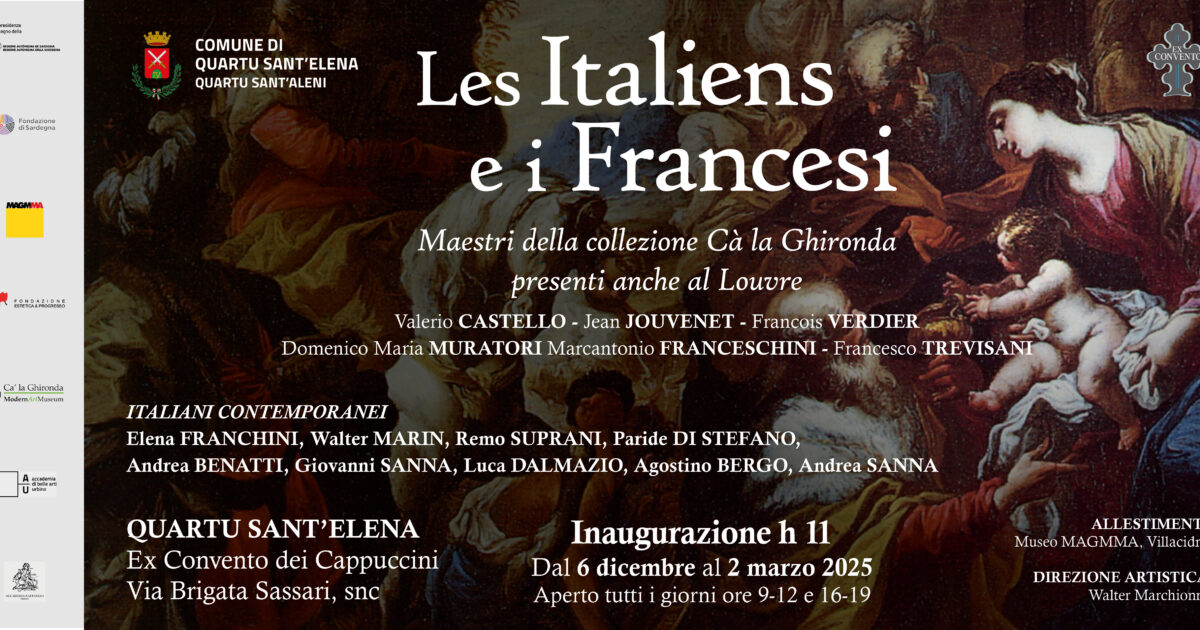  Les Italiens e i Francesi – Maestri della collezione Cà La Ghironda presenti anche al Louvre